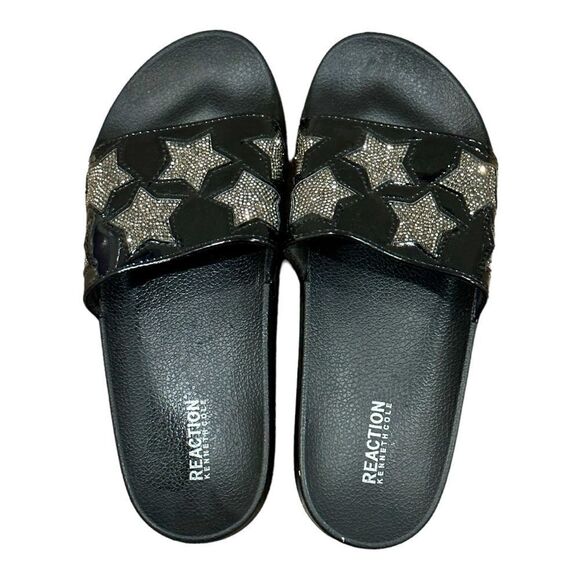 Reaction Kenneth Cole Pool Splash Jewel Slides in the Size 9 - Picture 1 of 12